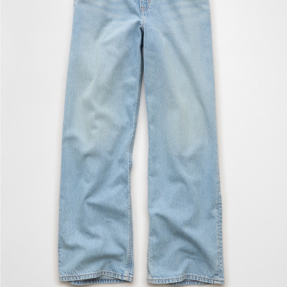 American Eagle Outfitters Light Blue Flare Jeans - Picture 3 of 4